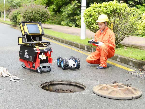 营山管道机器人检测